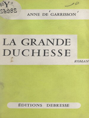 cover image of La grande duchesse